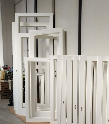 Finestre in legno lamellare